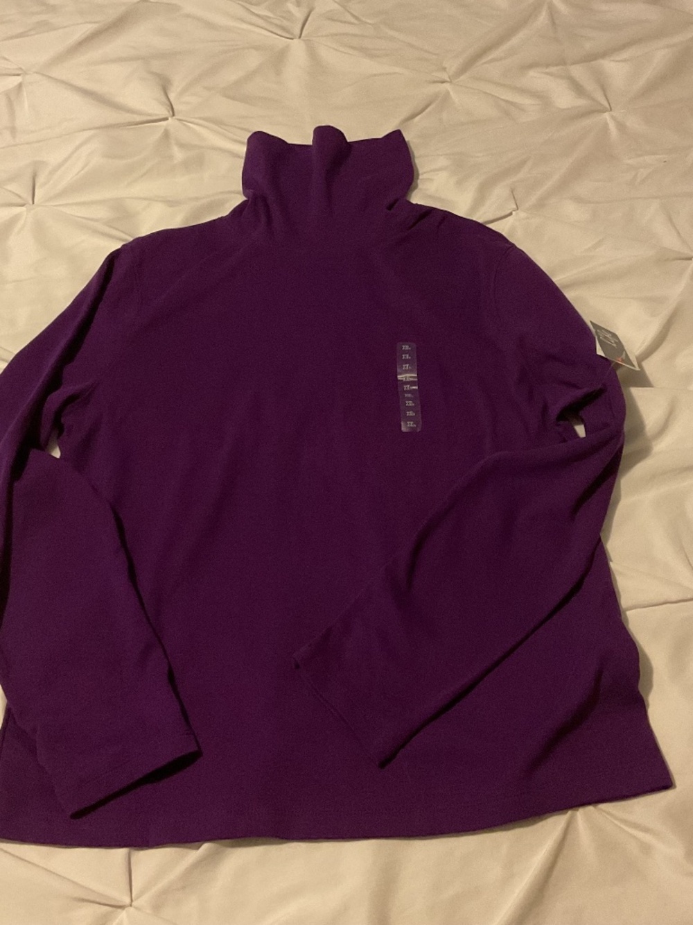 Dark purple long sleeved shirt